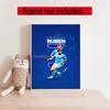 Haaland Customize Your Name Diamond Painting Round Diamond Diy Frameless Holiday Artwork Suitable For Home Office Wall Decoration