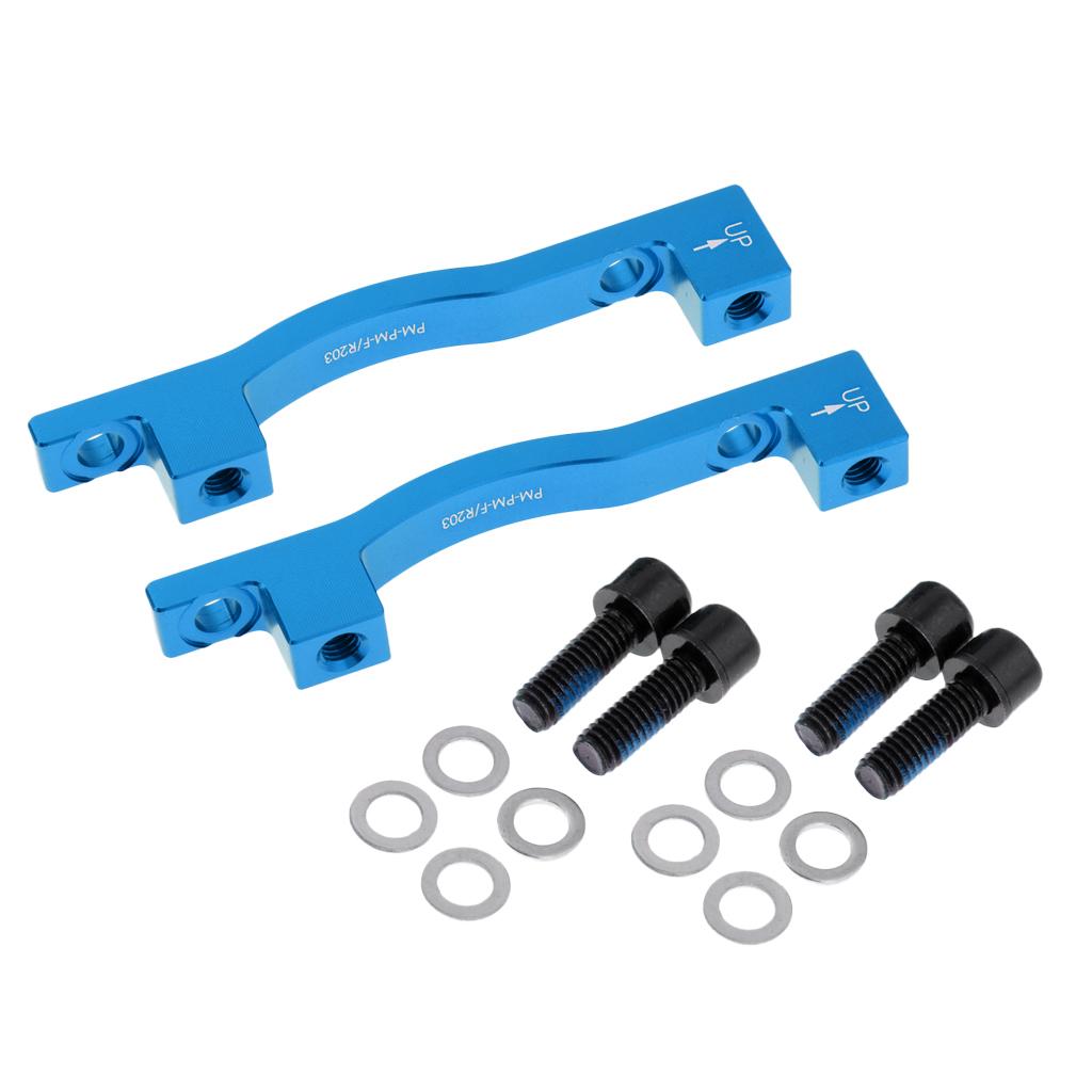 Disc Brake Adapter, Aluminum Alloy, CNC Machined, Mounting Bracket, Mountain Bike Caliper