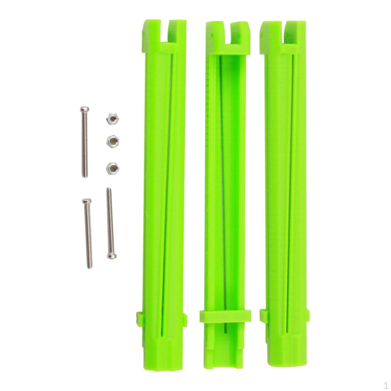 

3 of Stem Fletches Rendering Hunting Accessories зелений