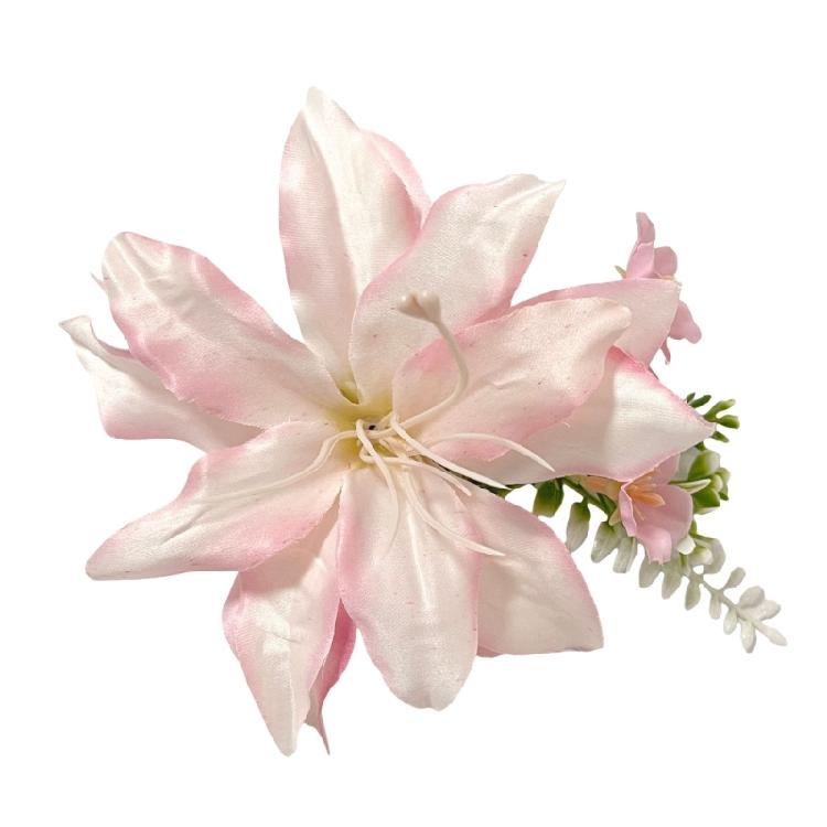

Stylish Resin Flower Hair Clip for Women Fashionable Hair Ornament Elevating Your Look with This Elegant Accessory світло-рожевий колір