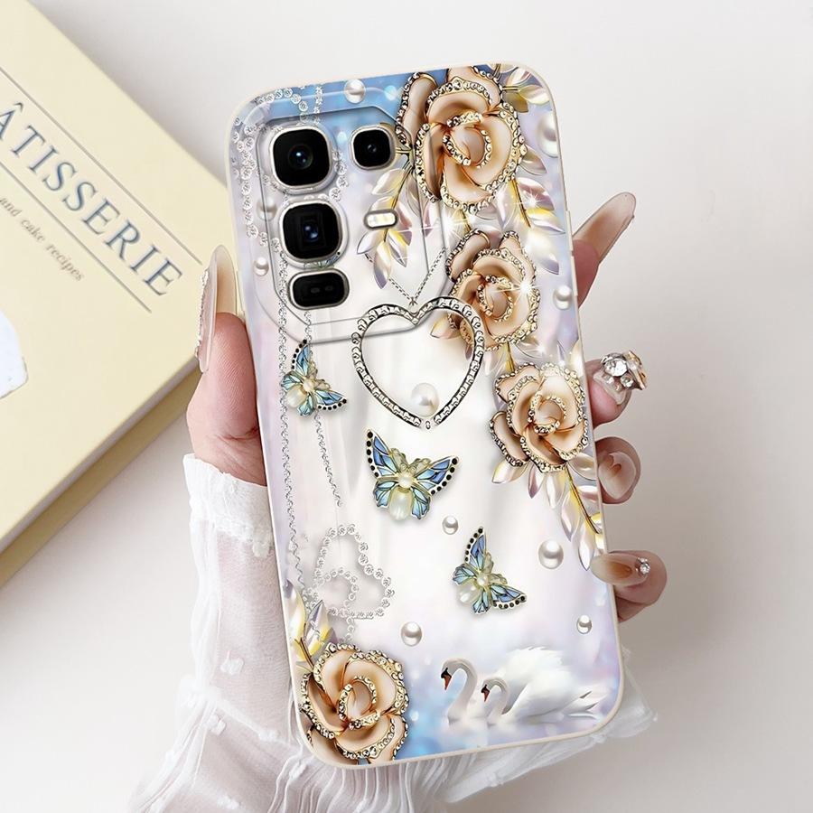 For Infinix Note 50 Pro+ 2025 Case X6856 Back Cover Cartoons Soft Silicone Capa For Infinix Note 50 Pro Plus Phone Couqe