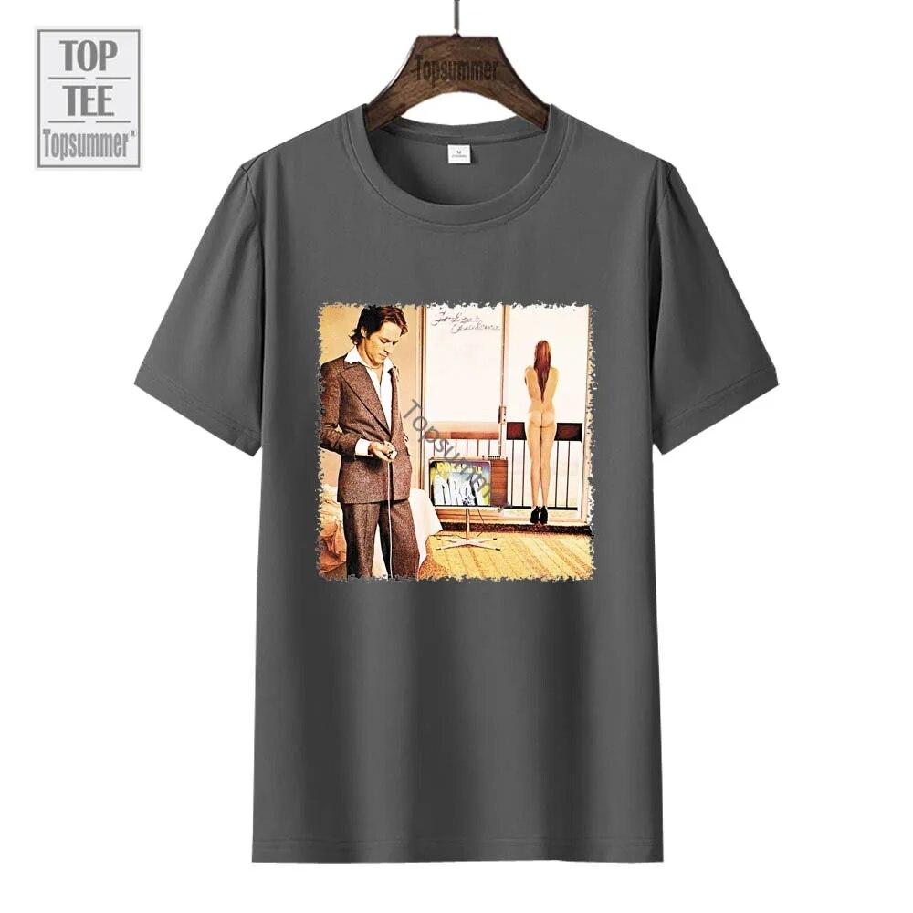 Albumové tričko Pressure Drop Robert Palmer Tour Tričko Dámské Gotický Rock Krátký Rukáv Trička Unisex Bavlněná Trička