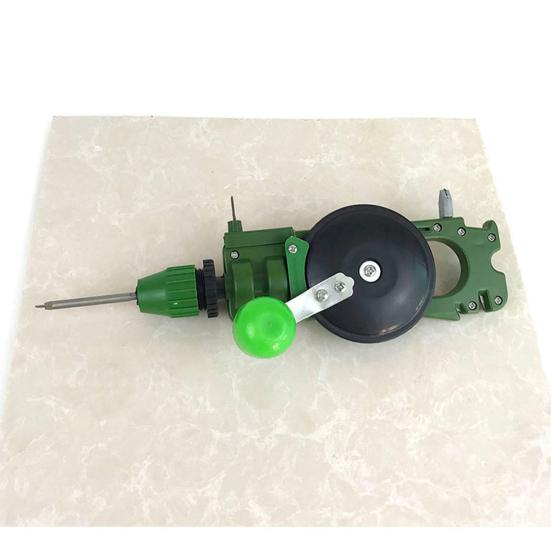 Powerful Precision Hand Drilling Machine Metal Woodworking Manual Crank Drill Home