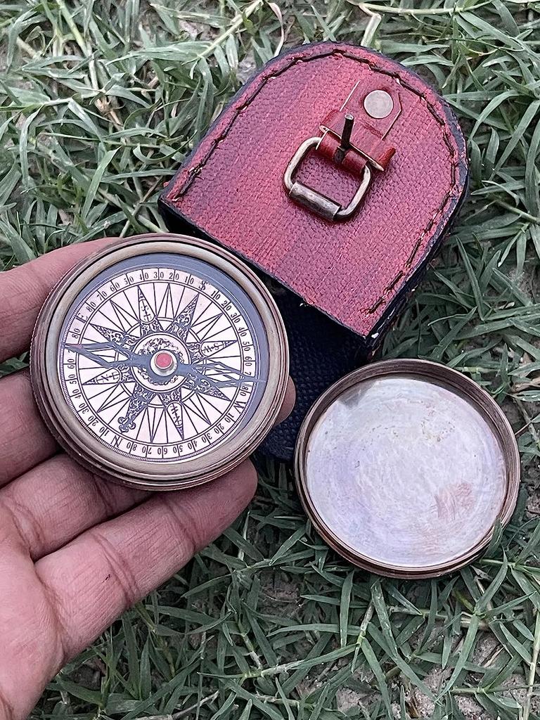 To My Husband I Love You, Brass Compass Engraved Gifts for Men, Bronze for Men, Romantic Gifts for Him/Her, Keepsake Gifts for Husband