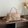 Hand Carry Fashion Small Square Bag Spring and Summer New Simple and Versatile Single Shoulder High-end Casual Women's Bag