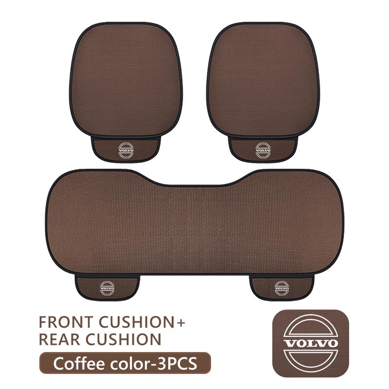 AAJQ1 For Volvo Ice Silk Mesh Car Seat Cushion Summer Cooling Auto Seat Cover Pad V60 V50 V40 S80 S60 S90 C40 XC40 V70 XC70 XC60 XC90