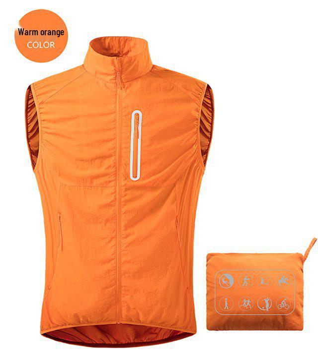 Men s Summer Ice Silk Sun Protection Vest - Lightweight, Breathable, Casual Small