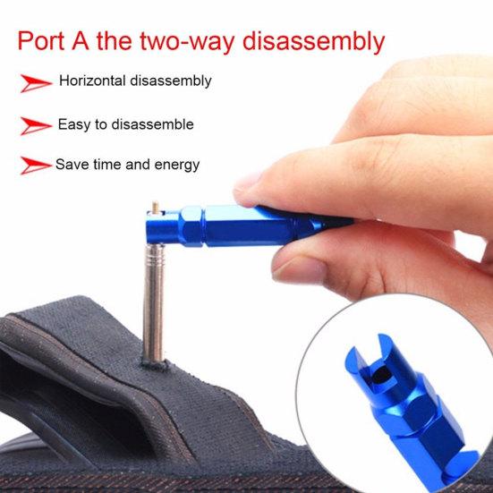 Road Bike MTB Bicycle Schrader Presta Valve Core Removal Tool Wrench Screwdriver