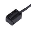Car Black Female Auxiliary Adapter Cable For BMW E85 E86 Z4 CD X3 E83 12 Pin Line For Ipod