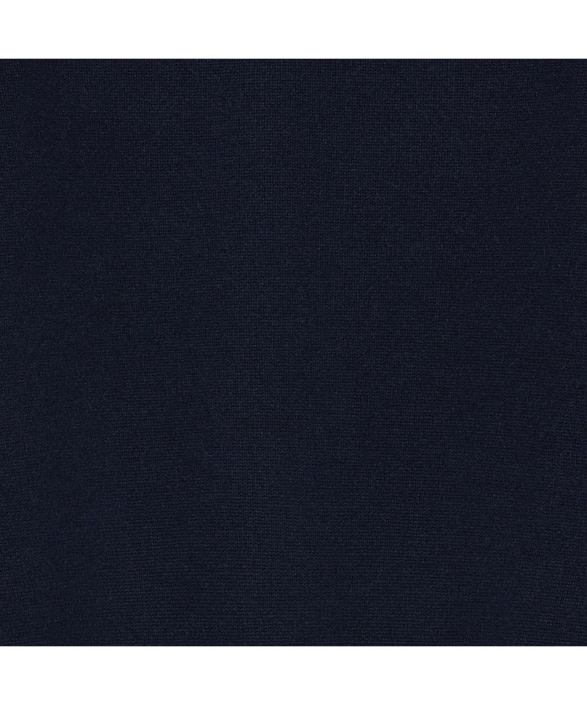 IOLO Merino Wool Saddle Crewneck_Navy