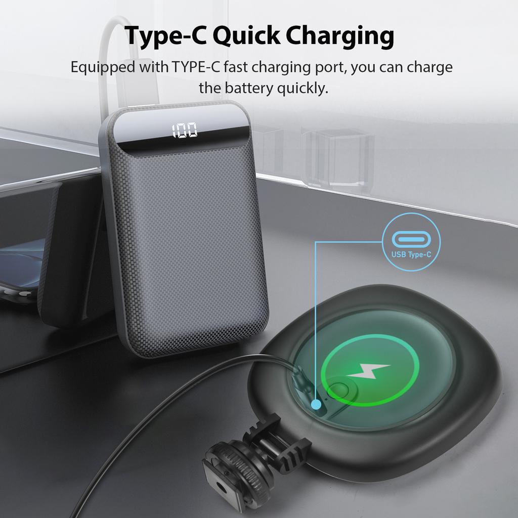 2 Pack Pocket LED Video Light Camera Light Photography LED Fill Light 3 Lighting Modes 3 Levels Brightness Built in