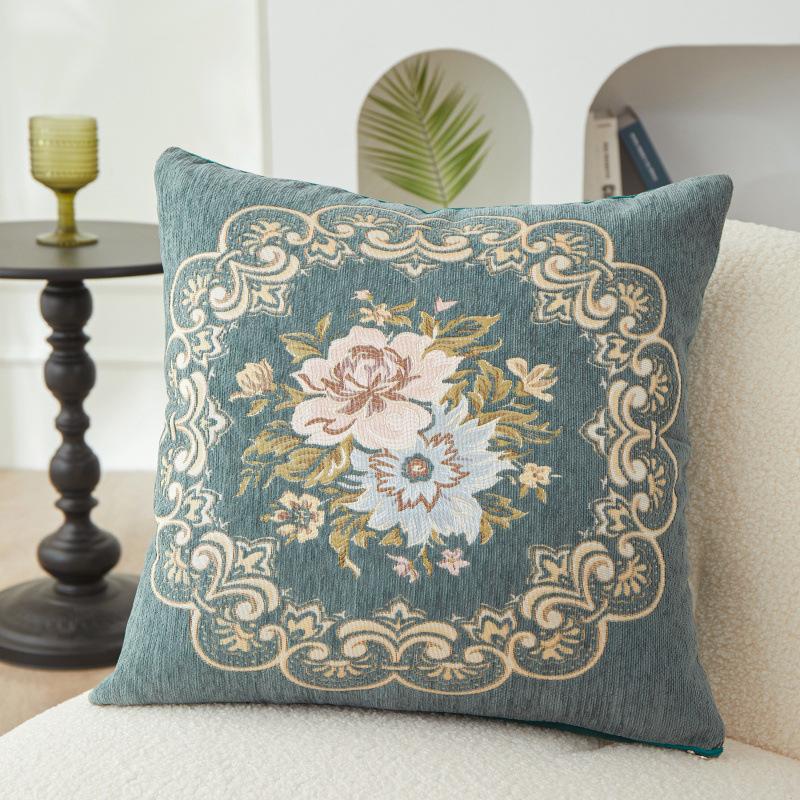 Large Flower Pillow with Core Car Gift Pillow Lumbar Cushion