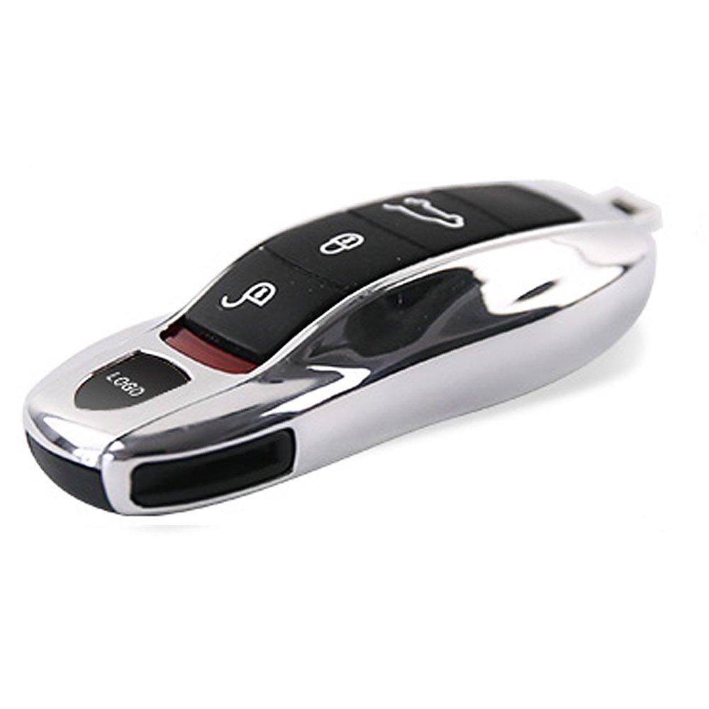 

NextBlue Porsche Smart Key Case Cover (Silver)