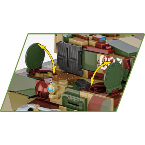 COBI Historical Collection WWII Panzerkampfwagen VI Tiger I Ausf E Executive Edition