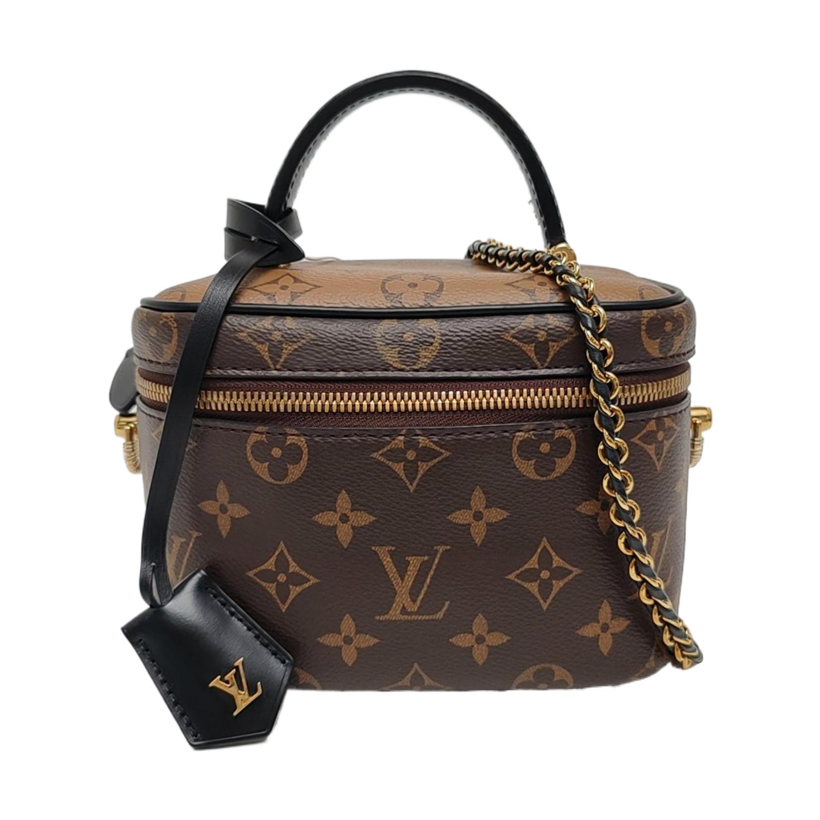 [Pre-Owned] Vanity PM Monogram Zipper Cosmetic Bag - Very Good #UV9IGV ONE SIZE