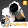 Edelstahl Metall-Uhrenarmband für Samsung Galaxy Watch Ultra 2025 47mm Luxus-Gummibänder für GALAXY Watch Ultra 7 47mm Armband