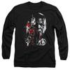 Daredevil Unisex Adult Born Again Kingpin Faces Long-Sleeved T-Shirt