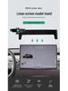 Leidao L60 Gravity Car Phone Holder - Aluminum Alloy, One-Word Design