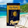 Custom Name Beach Towel Pacers Basketball Team  Beach Towel, Soft Microfiber, Gift for Her/Him, Birthday, for Pool, Beach, Travel, Fan gifts