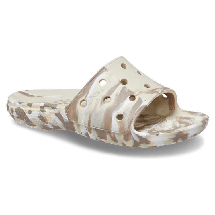 Crocs Classic Clog Slide Casual Comfortable Slide Sandals Unisex Footwear Brown 206879-2Y3