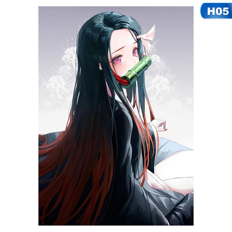 Buy Anime Demon Slayer Kimetsu No Yaiba Wall Art Decor Painting Poster For Fans Room Decoration At Affordable Prices Free Shipping Real Reviews With Photos Joom