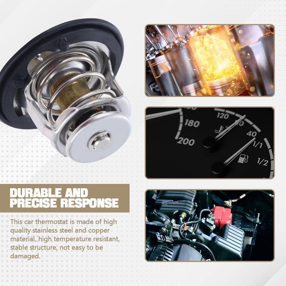 Car Thermostat, High Performance Thermostat, Automotive Replacement Engine Thermostats, Auto Engine Coolant Thermostat Compatible With Honda Civic