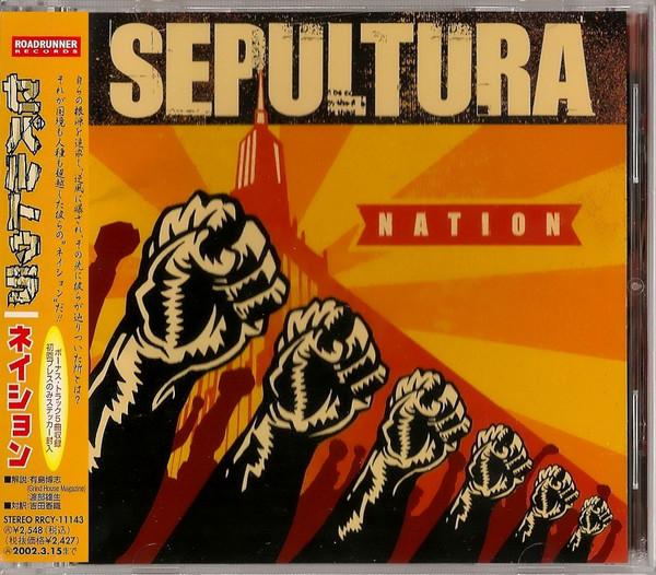 

CD SEPULTURA - Nation RRCY11143PROMO Roadrunner Reco 2001 Japan ObiRock Used