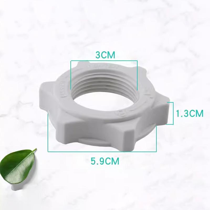 

New Electric Fan Nut Set Fixed Fan Mesh Cover Lock Screw Fixing Nut Corrosion Resistant Nut ABS Replacement Nut For Home Use white