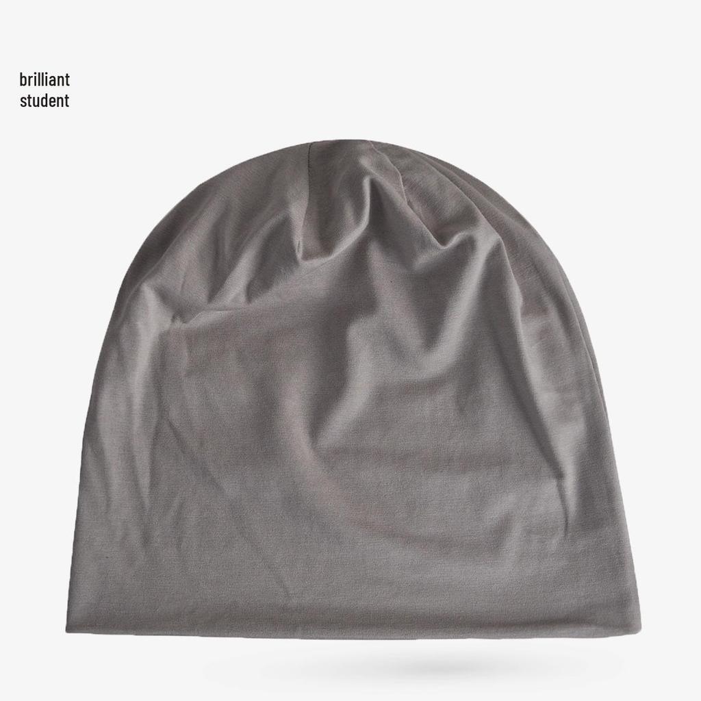 Versatile Cotton Beanie: Thin, Cuffed, Plain Style for Men & Women