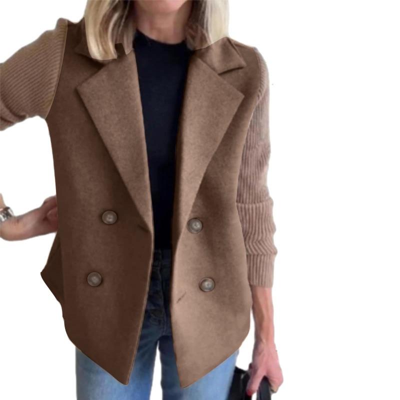 Spring and Autumn Women's Fashion Elegant Jackets Solid Color Casual Loose Jackets Winter Retro Jackets Autumn Tops