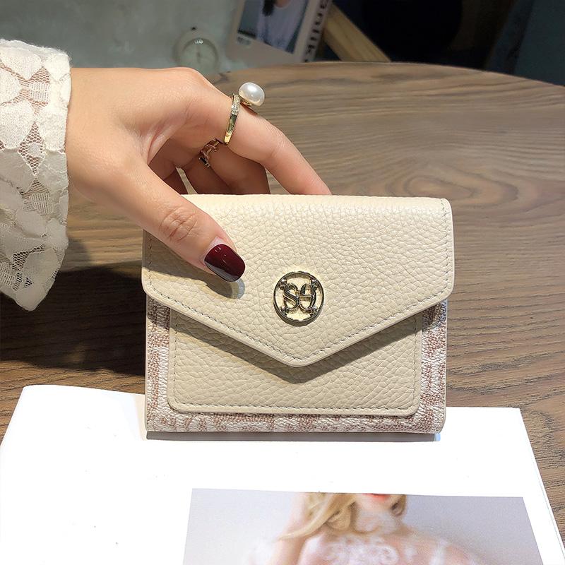 2024 Короткие женские кошельки из натуральной кожи — фото 7