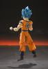 TAMASHII NATIONS TAMASHII NATIONS Dragon Ball Super Saiyan God Super Saiyan Son Goku Ungefähr 140 mm große, bemalte, bewegliche Figur SHFiguarts -Super-
