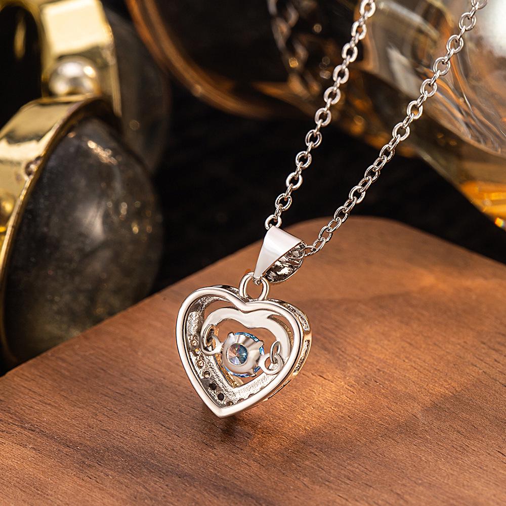 Exquisite Sweet Heart Necklace - Creative & Stylish Clavicle Chain