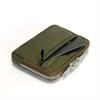 Men Wallet Earbuds Storage Bag Credit Card Holder Case for Boys Girls Journey Bank Card Organizer Zipper Coin Purse