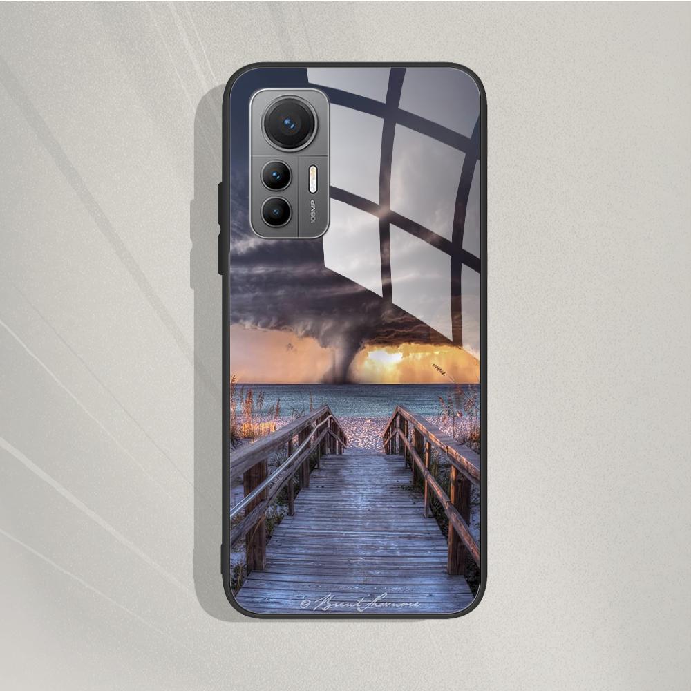 Mi 12 Lite Case for Xiaomi 12 Lite / Mi 12S Pro 12s Ultra Tempered Glass Cases For Xiaomi 12X 12 Pro Mi12 12Lite Cover Fundas