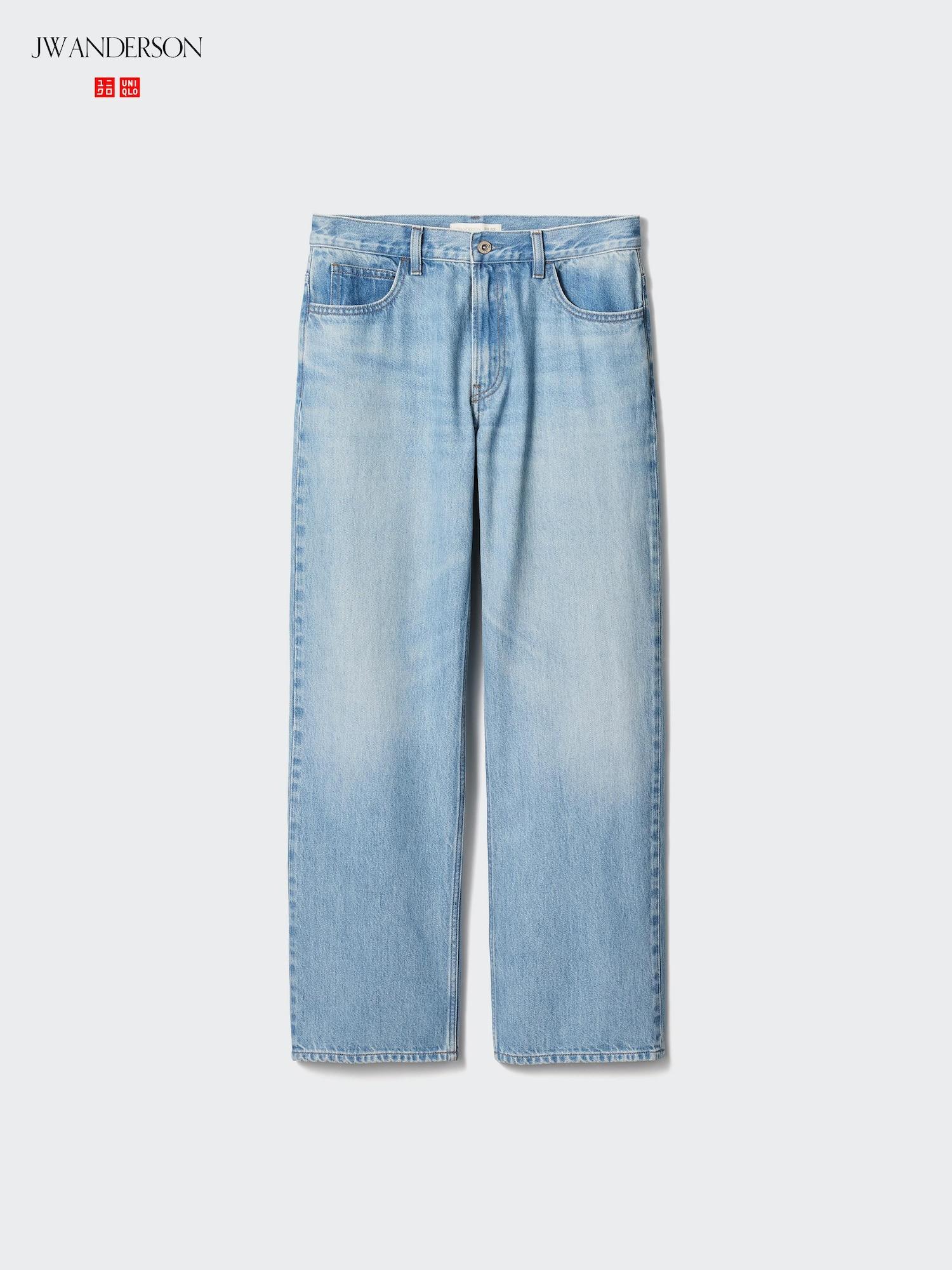 

Uniqlo Прямые джинсы удлиненные 63 BLUE/27