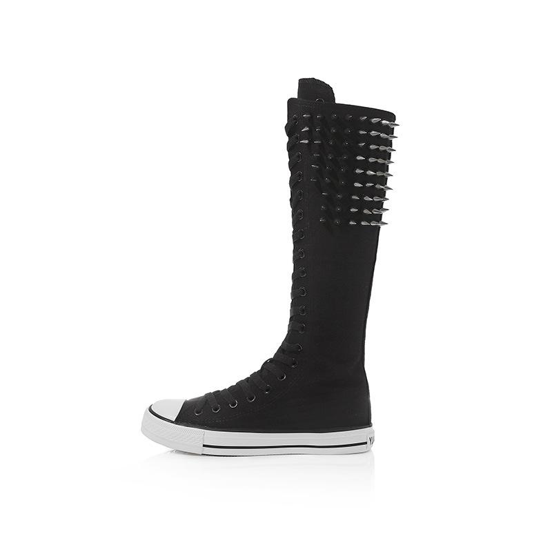 Fashion Spiked Rivet Shoes High Top