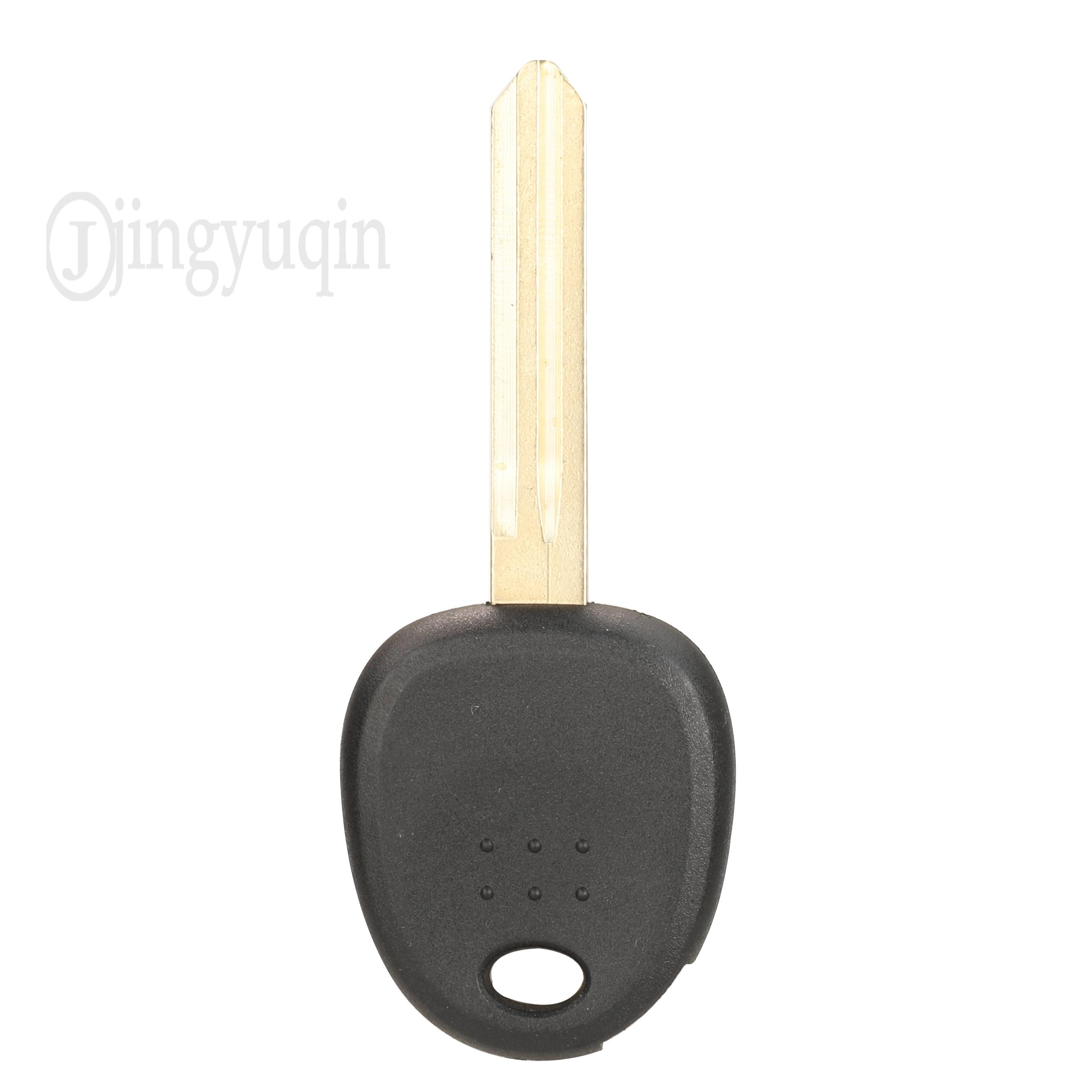 jingyuqin10pcs For Hyundai Accent Sonata NF Elantra Coupe Getz H-1 Lavita TiburonTucson Verna Transponder Remote Car Key Case HYN14 Blade