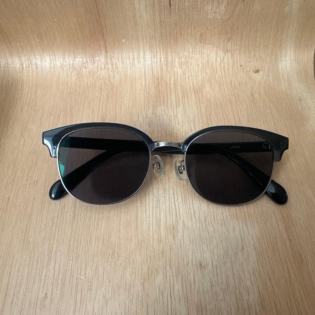 Used JINS Classic Style Sunglasses with Box
