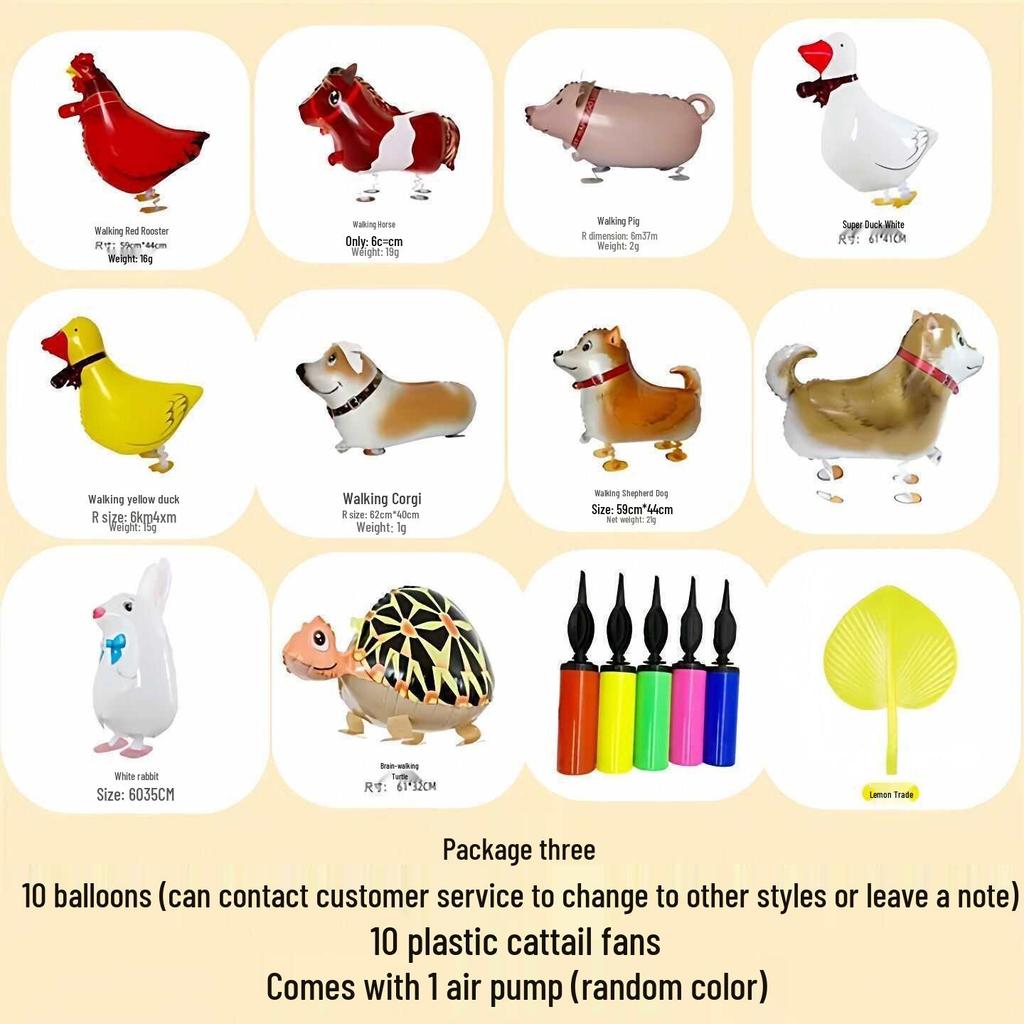 Horse Herding Game Props: Year of the Horse 2026 Annual Meeting Decor Balloons