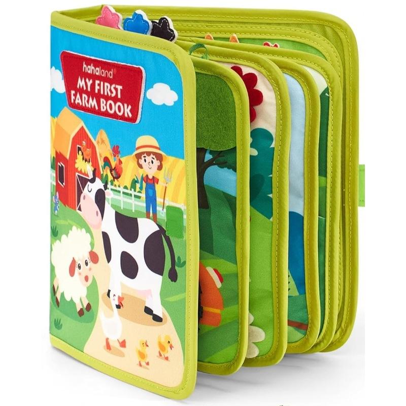 Farm Busy Book for Toddlers Boys Girls Kids Toys Educational Quiet Activity Book Toddler Travel Montessori Toys Birthday Gifts