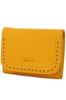 Dakota Women's Genuine Leather Bifold Wallet, Mustard, DA-35270-53