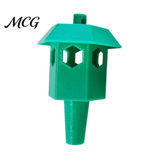 Rain-resistant Wasp Trap Outdoor Trap, Hanging Yellow Jacket Fits Most Plastic Bottles, Catcher Reusable Non-Toxic Hornet for Garden Backyard (Bottle зелёный