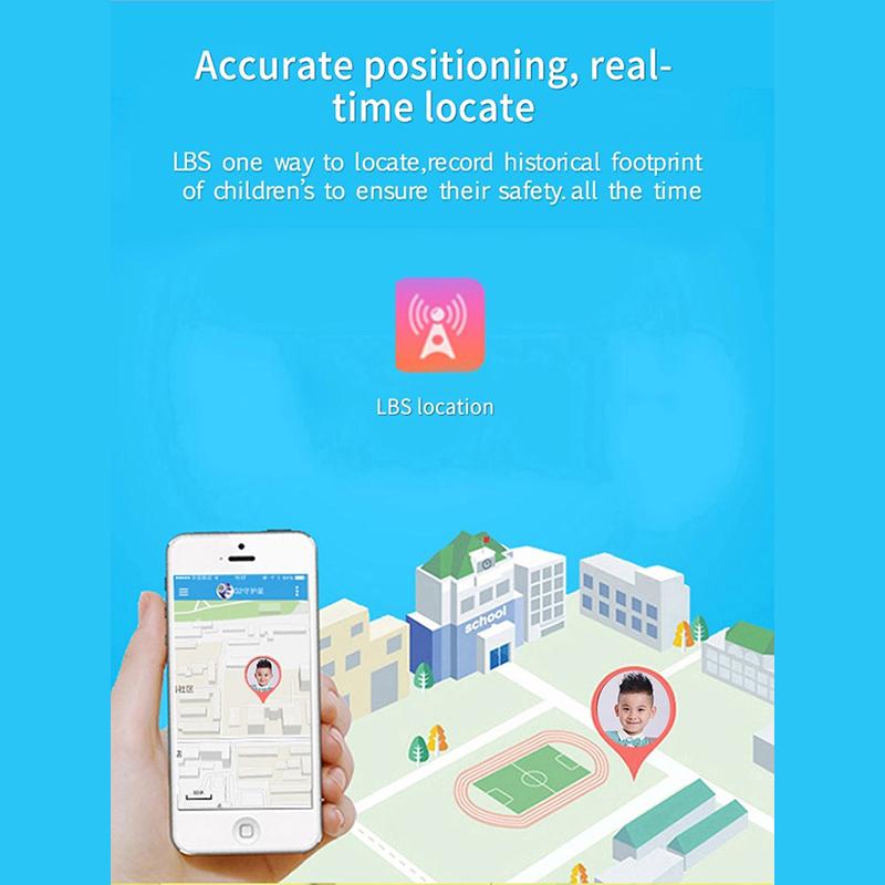 Çocuklar İçin Akıllı Saat - Konum, Kamera, Video, Müzik, Oyunlar, Alarm, Hesap Makinesi