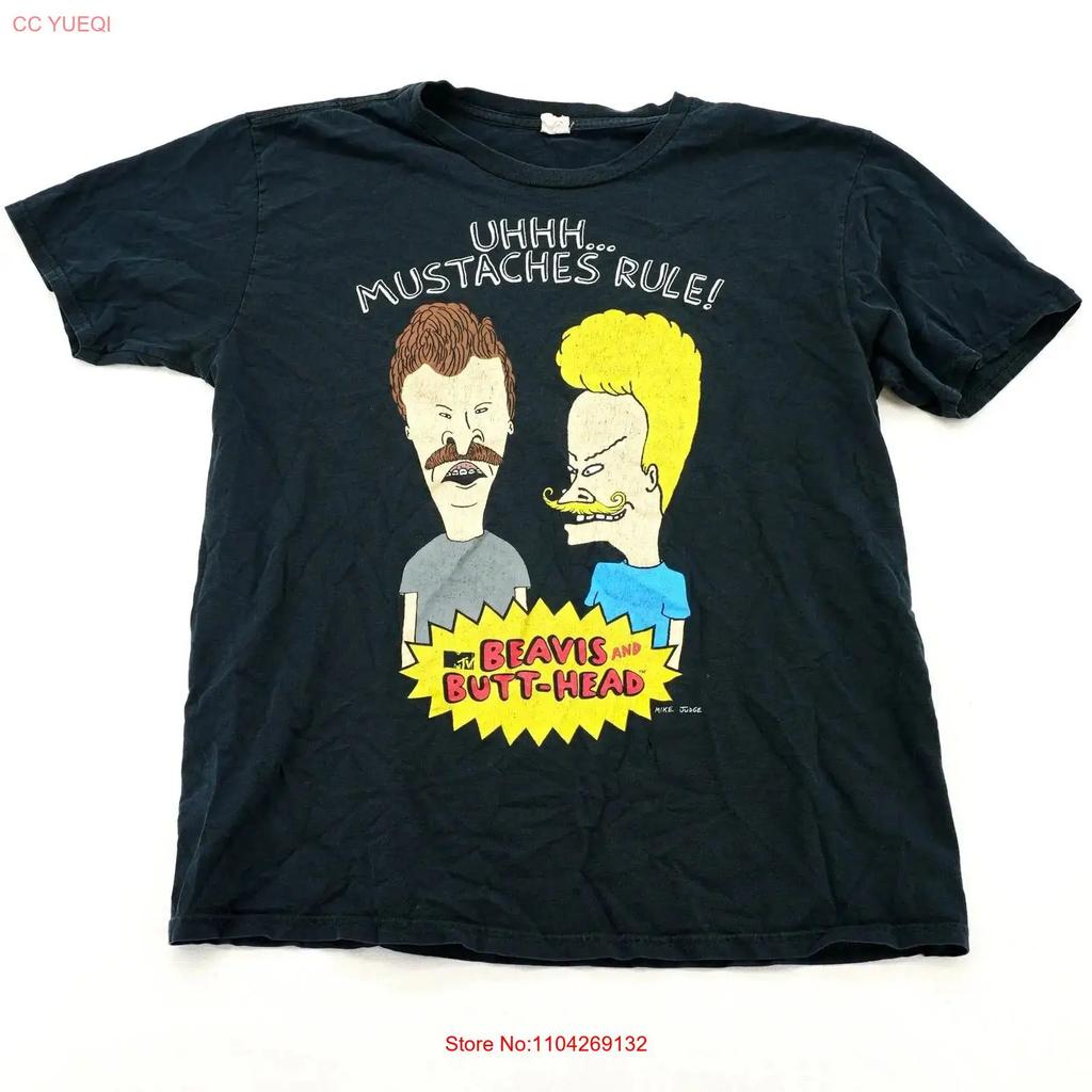 Vintage 1990s Beavis And Butt Head T Shirt Vintage Top For Everyday Wear Designer Clothes Soft Fashion Stylish