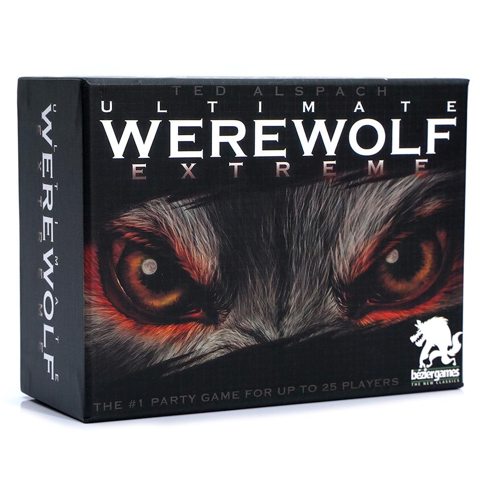 English Edition: Devious White Wolf | Dawn Wolf Card Game - Classic Werewolf Puzzle Series