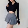 Fashion Slim Fit Women Pleated Skirt Summer High Waist Sexy Mini Skirt Jk Korean Girl Dance Skirt