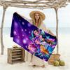 Kpop Demon Hunter Beach Towel Quick-Dry Soft Microfiber Comfortable Lightweight Suitable for Swimming, Gym, Camping, Yoga Vacation