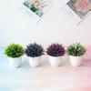 Artificial Pot Plant Bonsai Stimulation Grass Fake Leaf Home Decoration Ornament