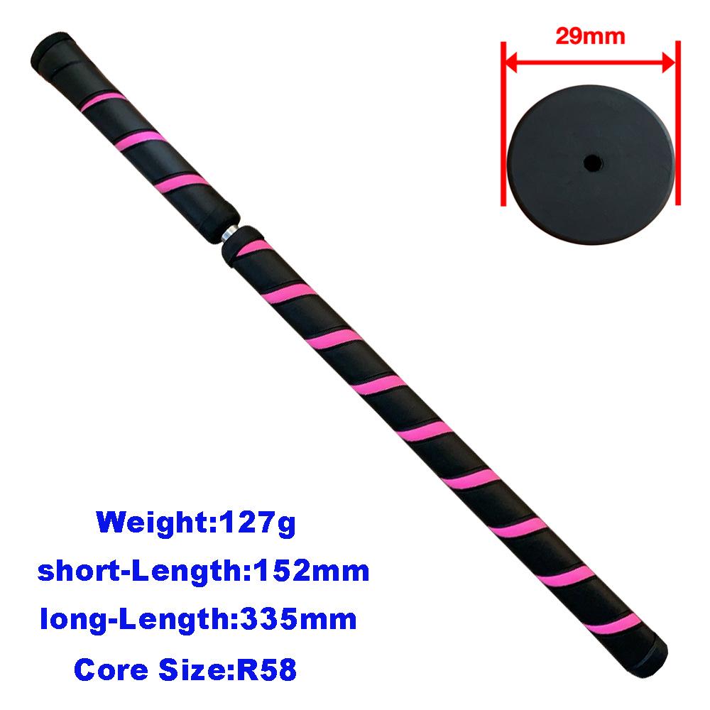 Customizable Two-Piece Push Rod Grip Belly Putter Grip with Customer Logo